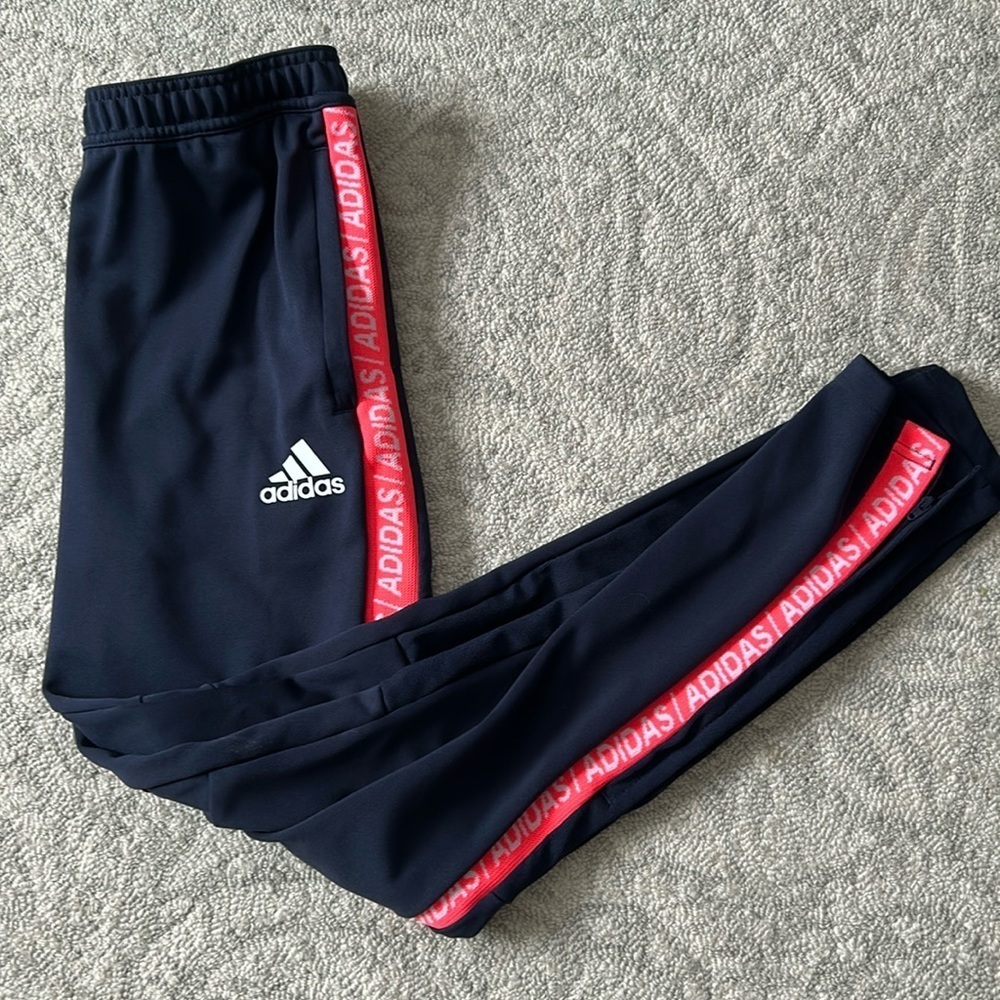 Girls Adidas Training Pants Size Large